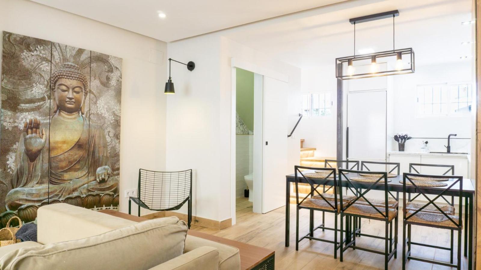 Acogedora Casa Junto Al Mar ,Cerca Del Centro Urbano Apartment Malaga Ngoại thất bức ảnh
